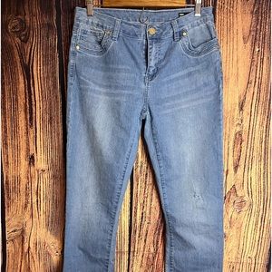Buffalo David Bitton Ferria Womens Size 29 Stretch Bootcut Flare Jeans Mid